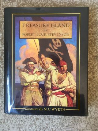 1981 - Treasure Island By Robert Louis Stevenson,  70th Anniversary Edition Hc/dj