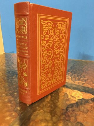 Easton Press Rip Van Winkle The Legend Of Sleepy Hollow,  & Other Stories Leather