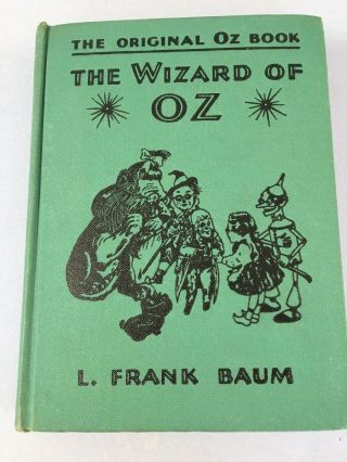 The Wizard Of Oz By L.  Frank Baum Hardback Book