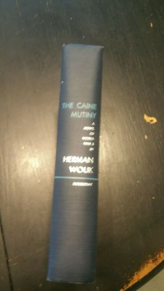 Signed First Illustrated Edition The Caine Mutiny Herman Wouk Hardcover Dj 1952
