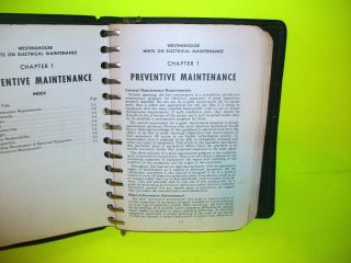 Westinghouse Electric Corporation,  Maintenance Hints Book from the 1950s 7