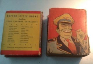 Two 1940s Better Little Books Smilin ' Jack And Barney Baxter 2