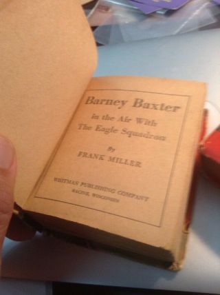Two 1940s Better Little Books Smilin ' Jack And Barney Baxter 4