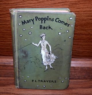 1935 Book Mary Poppins Comes Back By Pl Travers First Edition