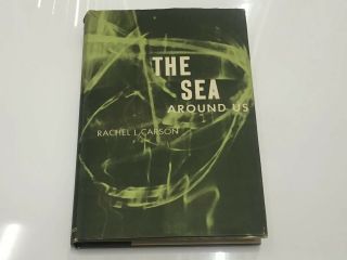 The Sea Around Us 1st Ed 19th Print 1953 Hc Dj Rachel L Carson