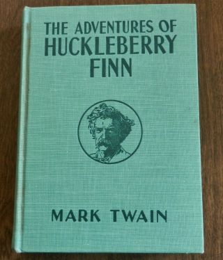 The Adventures Of Huckleberry Finn Vintage 1918 Book H/c By Mark Twain
