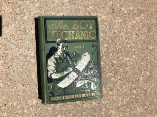 Vintage The Boy Mechanic Book 2 (1915) 1st Edition Popular Mechanics Hc
