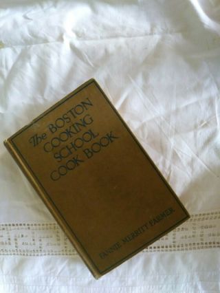 1912 The Boston Cooking School Cook Book - Fannie Merritt Farmer 8
