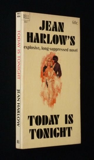 Today Is Tonight By Jean Harlow - Dell 8937,  First Dell Ptg.  June 1965