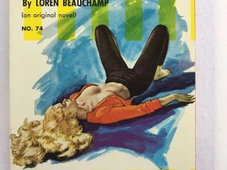 Connie Loren Beauchamp vintage sleaze GGA paperback Midwood Paul Rader cover 2