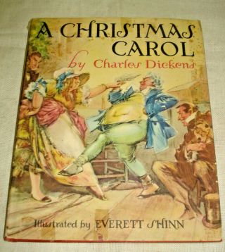 A Christmas Carol In Prose By Charles Dickens 1938 Hbdj