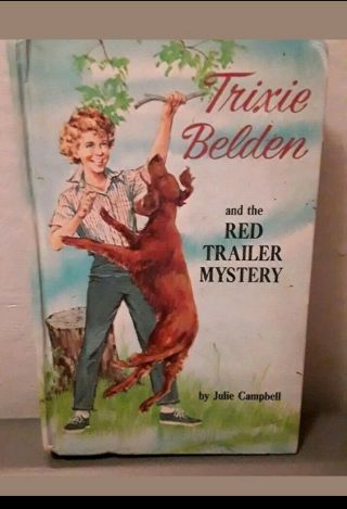 Trixie Belden And The Red Trailer Mystery,  Trixie Belden Book