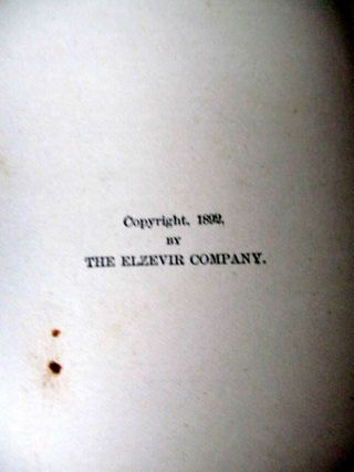 EVANGELINE,  1892,  Henry Wadsworth Longfellow,  1st Edition 3