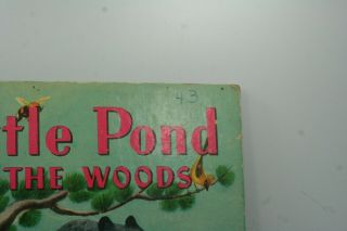 Vintage Book - A Little Golden Book 1948 Little Pond In The Woods 2