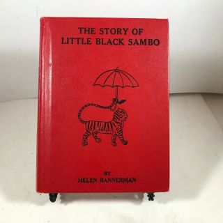 Vintage Hardcover The Story Of Little Black Sambo By Helen Bannerman