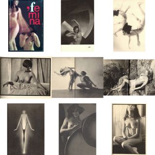 Drtikol,  Stibor,  Hudec,  Nebor Woman Erotic Akt Photos 1969 Femina