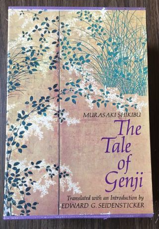 The Tale of Genji Murasaki Shikibu 2 Volume Knopf Hardcover Box Set 5