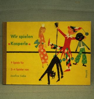 Vtg Old German Language Children 
