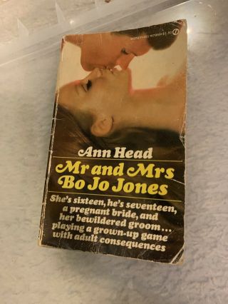 Vintage Mr And Mrs Bo Jo Jones By Ann Head Paperback Book