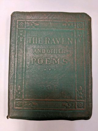 Little Leather Library The Raven And Other Poems By Edgar Allan Poe D4
