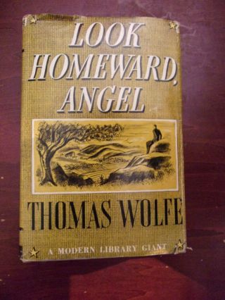 Look Homeward,  Angel By Thomas Wolfe,  Modern Library Giant G16,  Hc / Dj