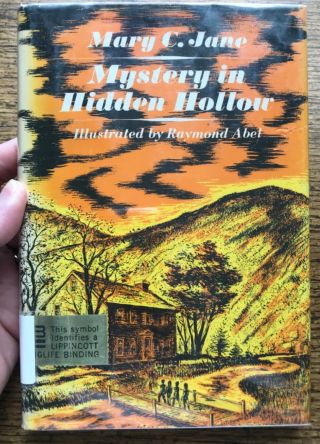 Mystery In Hidden Hollow Mary C Jane Hb 1970 Young Adult Mystery