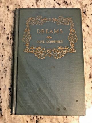 Circa 1900 Antique Book " Dreams "