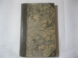 Vintage Leather Book The Red Clutch Printed In 1919