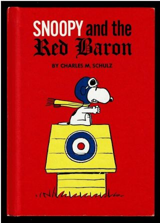 Snoopy And The Red Baron Charles M.  Schulz Vintage 1966 Children 