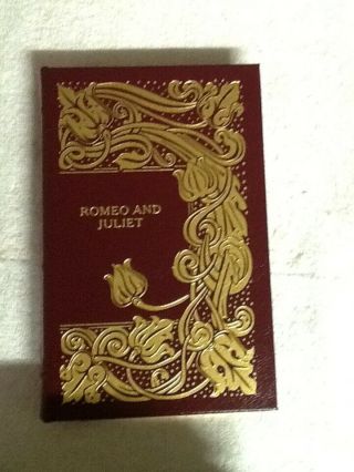 Romeo And Juliet By Wm Shakespear - 100 Greatest Books Ever Written - Easton Pr