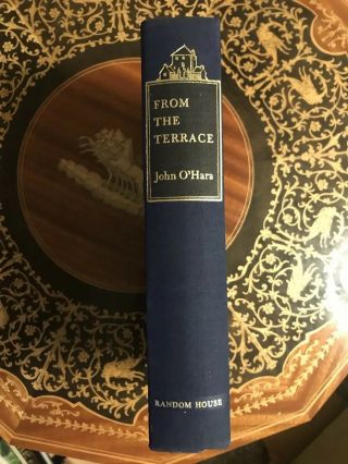 John O’Hara “From the Terrace” First Edition 1st Printing 1958 NF/VG 7
