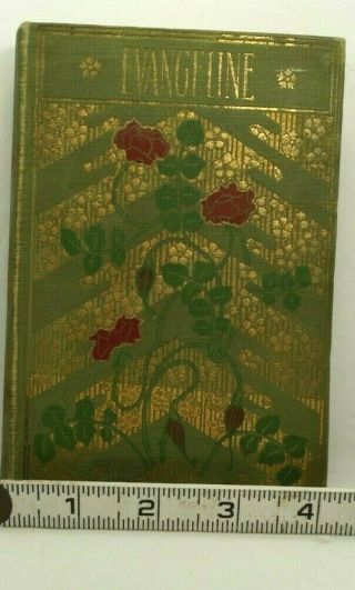 Evangeline A Tale Of Acadie Book By Henry Wadsworth Longfellow Undated Antique