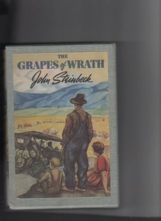 The Grapes Of Wrath Steinbeck 1st Edition Library