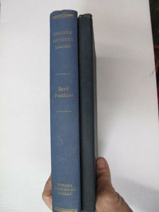 2 Bibliography Reference Indiana Imprints Laws Legal History Northwest Territory