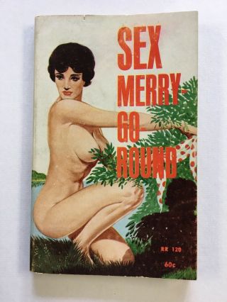 Sex Merry Go Round Vintage Sleaze Gga Paperback Tuxedo Books