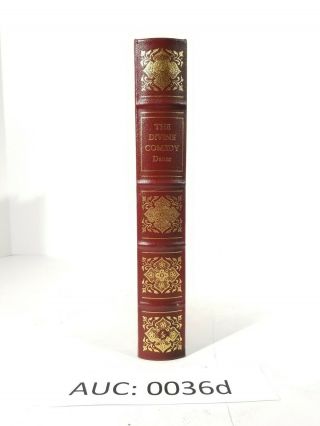 Easton Press: The Divine Comedy: Dante: 100 Greatest Books :36d