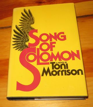 Vintage Hardcover Song Of Solomon: A Novel - Toni Morrison Knopf 1993