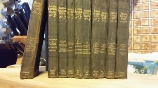Book Set,  Hawkins Electrical Guide,  10 Volumes,  1917,  Vg Cond