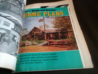 Fall 1976 Better Homes Gardens Building Ideas Vintage Home House Plans 3