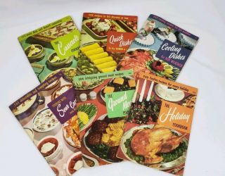 Culinary Arts Institute Encyclopedic Cookbooks Vintage 1960 