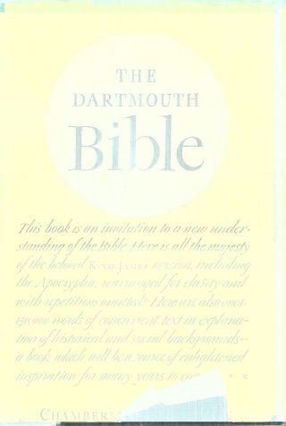 The Dartmouth Bible 1950 King James Version