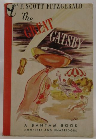 The Great Gatsby - F.  Scott Fitzgerald - First Edition Mass Market 1945