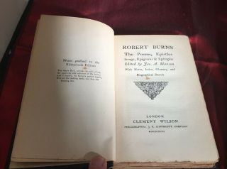 The Poetical of Robert Burns 1 & 2 Vol (Ed.  by J.  A.  Manson - 1896) 5