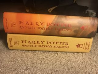 TRUE First Edition 1st Print Hardcover: Harry Potter And the Deathly Hallows 5