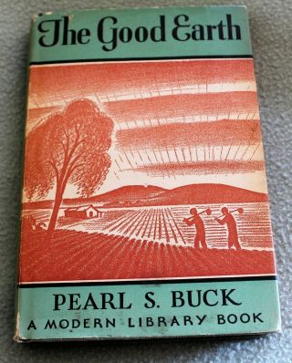 Modern Library 15 The Good Earth By Pearl S Buck Hb Dj