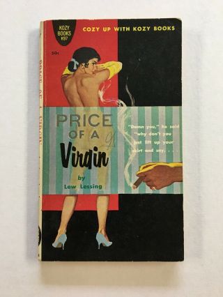 Price Of A Virgin Lew Lessing Vintage Sleaze Gga Paperback Kozy Books