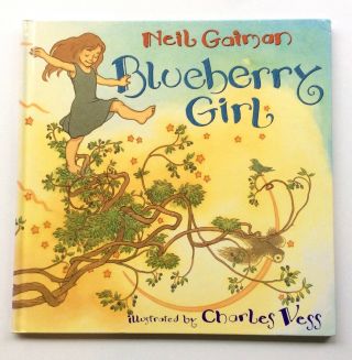 Neil Gaiman Blueberry Girl Signed Hc Us 1st Edition 2nd Printing Charles Vess