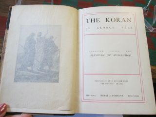 Koran of Mohammed by George Undated Circa Early 1900 ' s 4