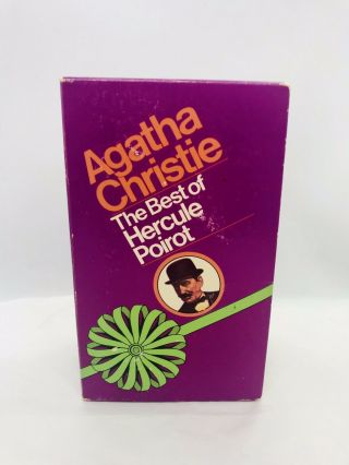 Vintage Agatha Christie The Best Of Hercule Poirot Boxed Set Scarce In 