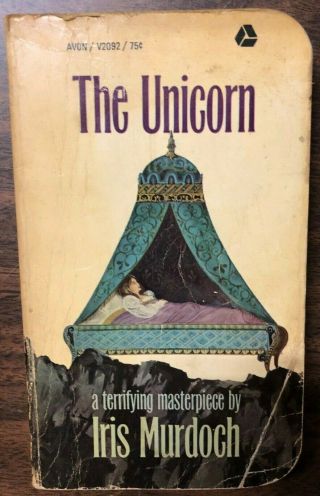 The Unicorn By Iris Murdoch (1965) Avon Horror Pb